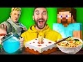 Mangio SOLO CIBO dei VIDEOGIOCHI per 24H !!