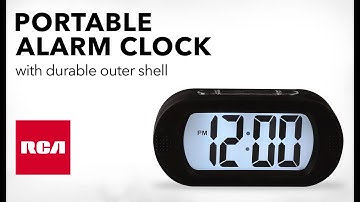 RCA RCD12BK Alarm Clock