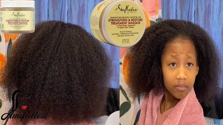 Shea moisture strengthen and restore treatment masque how to use