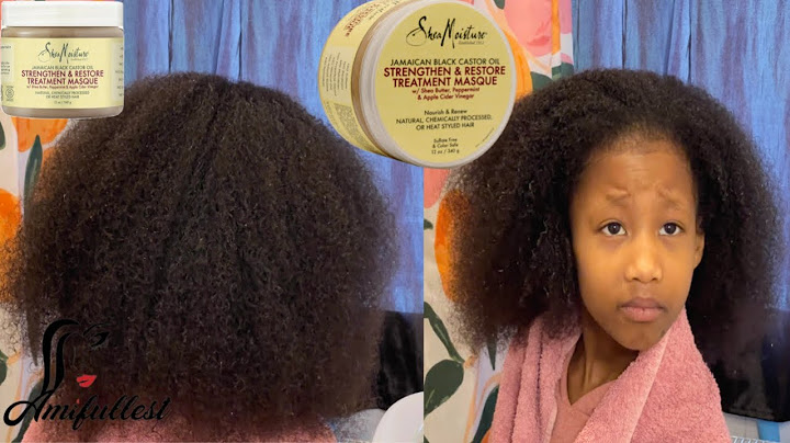 Shea moisture strengthen and restore treatment masque overnight