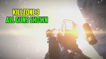 Killzone 3 - All Guns Shown