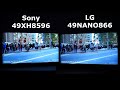 Телевизор LG 49NANO866NA - полный обзор + сравнение с SONY 49XH8596