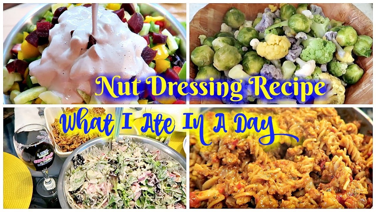 best vegan dressing recipe Vegan Nut Dressing Recipe & What I Ate On Mother's Day
