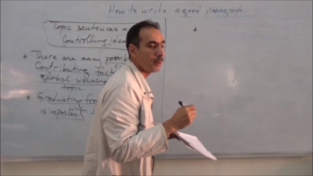 how to write a good paragraph