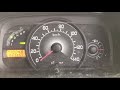 スバル　サンバー3AT　フル加速0-80km/h  エンジン始動、空ぶかし