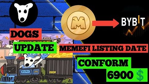 Dogs New Trick To Get Free Dogs  😀 | Memefi listing date 😱