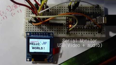 Teensy Serial Monitor USB