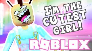 💙I WON?! Fashion Famous OPPOSITE outfits! Roblox screenshot 4