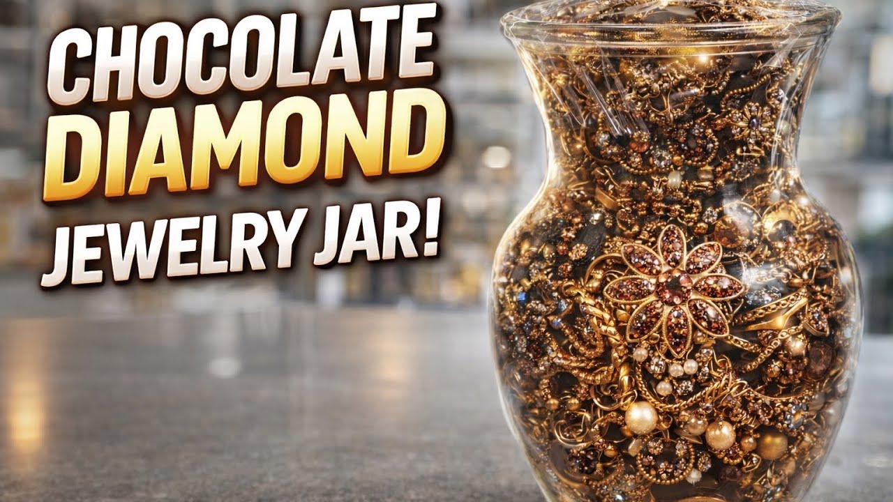 You don’t want to miss this JEWELRY jar haul! Chocolate diamonds & Star sapphires !#jewelry #mystery