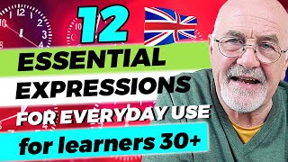 LEVEL UP YOUR ENGLISH  | Master 12 Time Idioms and SPEAK ENGLISH EFFORTLESSLY! ⏰