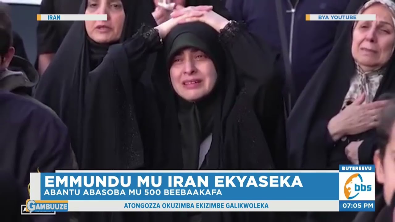 Emmundu mu Iran Ekyaseka , Abantu Abasoba mu 500 Bebaakafa. #Gambuuze