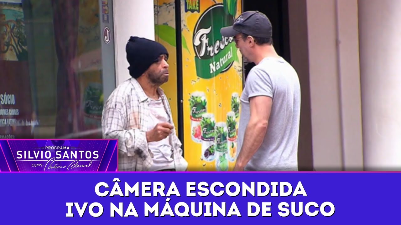 Ivo na Máquina de Suco | Câmeras Escondidas (21/05/25)