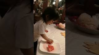 This Is How To Eat Water Melon