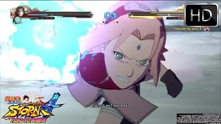 NARUTO STORM 4: Sakura, Kushina VS Ino, Rin | Japanese Audio