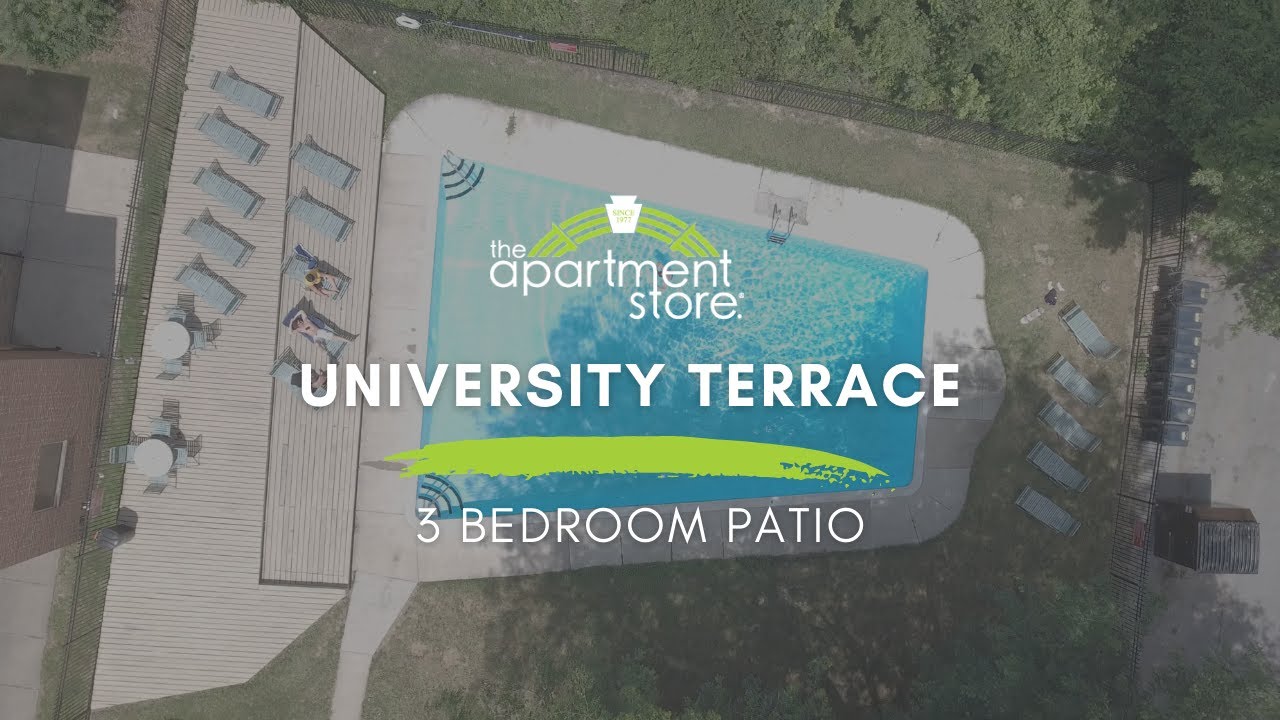 University Terrace 3Bedroom Patio YouTube