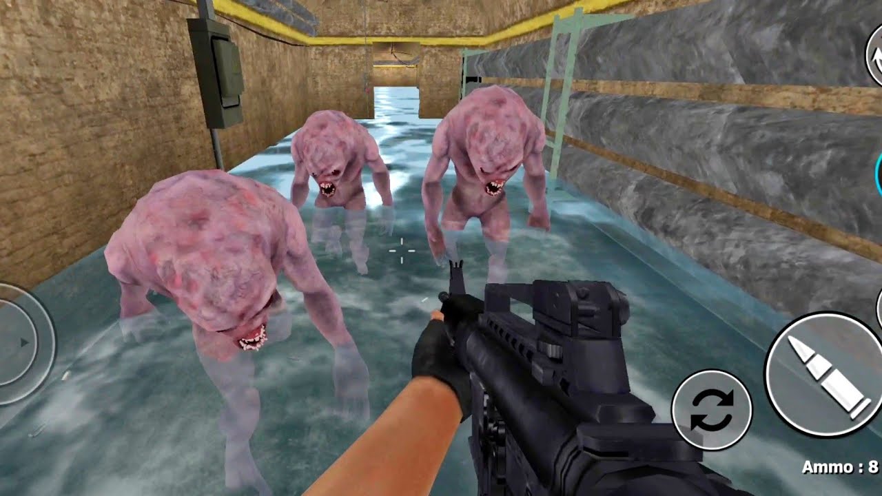 Zombie Evil Kill 5 - horror hospital - Zombie Game - Android GamePlay