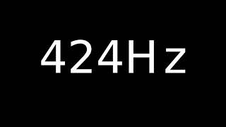 Speaker Sound Test 424Hz