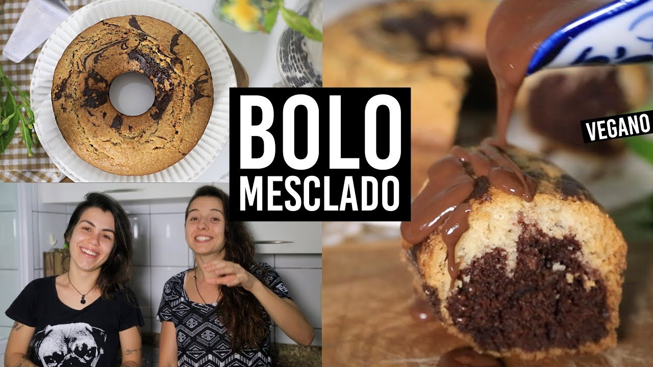 BOLO MESCLADO DE VÓ | SUPER FOFINHO |  VEGANO | TNM Vegg