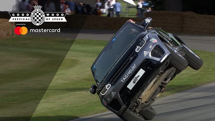 Terry Grant's two-wheel run up the hill