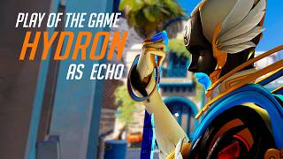 HYDRON Shows Why ECHO Is Still a Top Tier Carry! POTG! [Overwatch Season 2 Top 500]