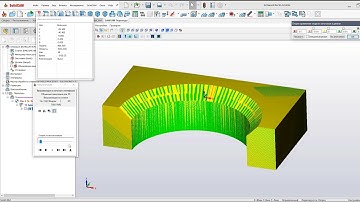 Уроки SolidCAM: Обработка фаски за несколько проходов SolidCAM