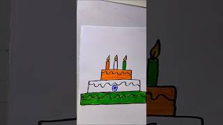 #cake #drawing #shorts #real