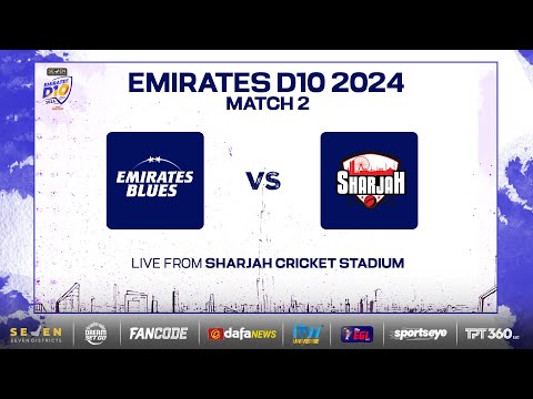 Highlights - Match 02 | Sharjah vs Blues | Seven Districts Present Emirates D10 Powered by Fancode