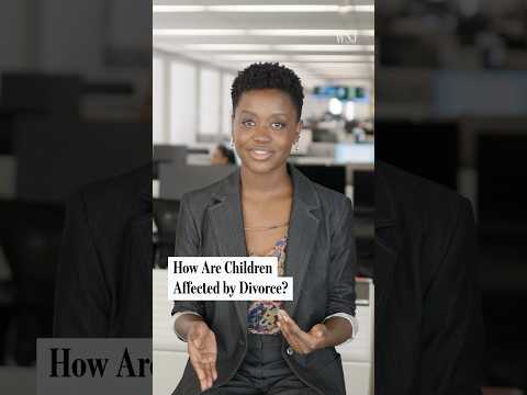 How Are Children Affected by Divorce?