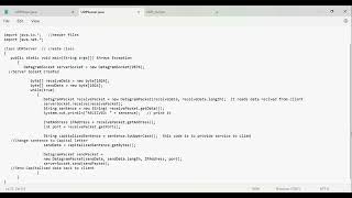 Client server communication  using UDP screenshot 5