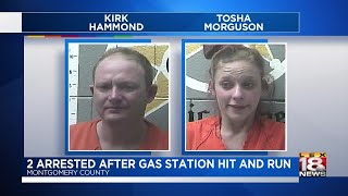 2 Arrested After Gas Station Hit And Run