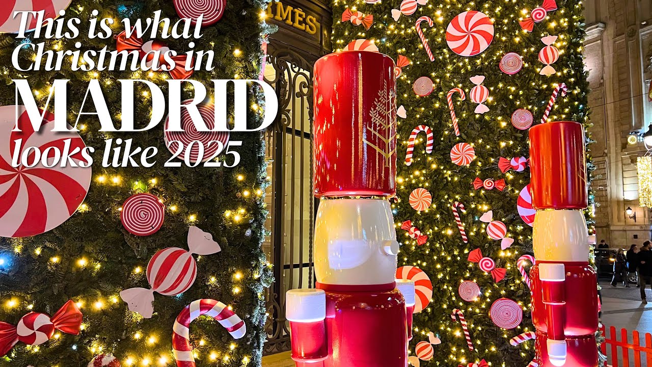 Рождественские огни Мадрида, которые вы обязательно должны увидеть в этом году (пешеходная экскур...