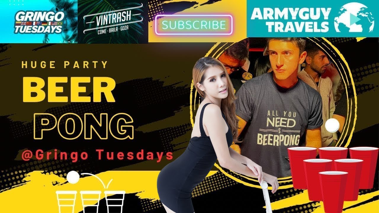 Beer Pong championship in Bogota 🇨🇴 Colombia