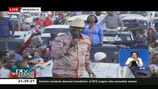 Azimio Leader Raila Odinga spells out his terms for bi partisan talks