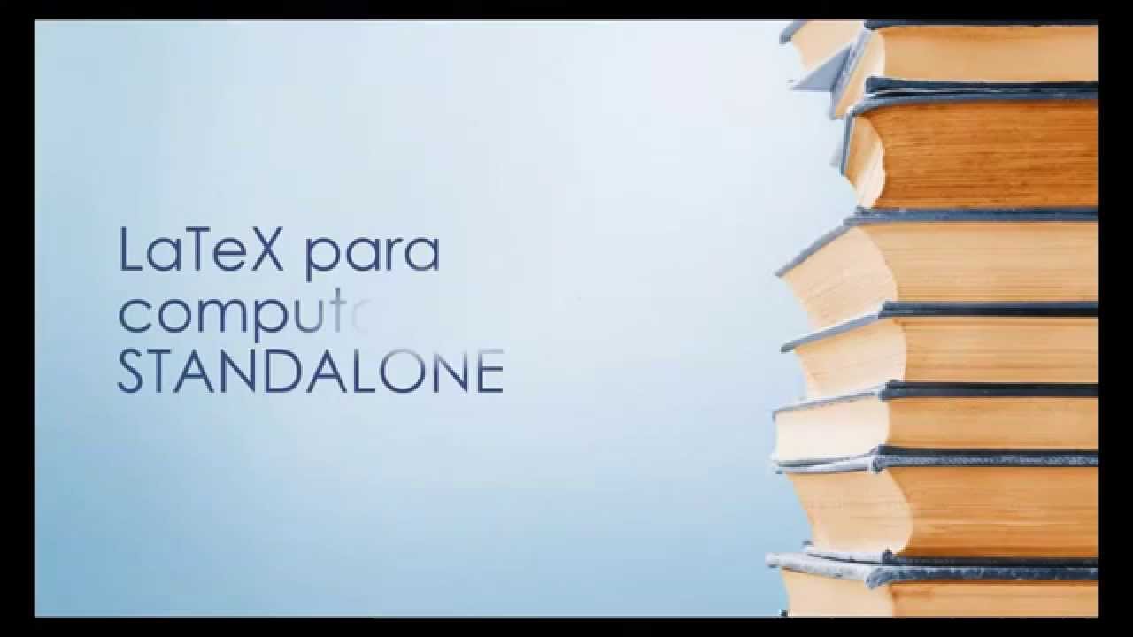 LaTeX STANDALONE YouTube latex-standalone-youtube