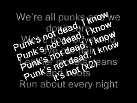 The Exploited-Punks Not Dead (lyrics)