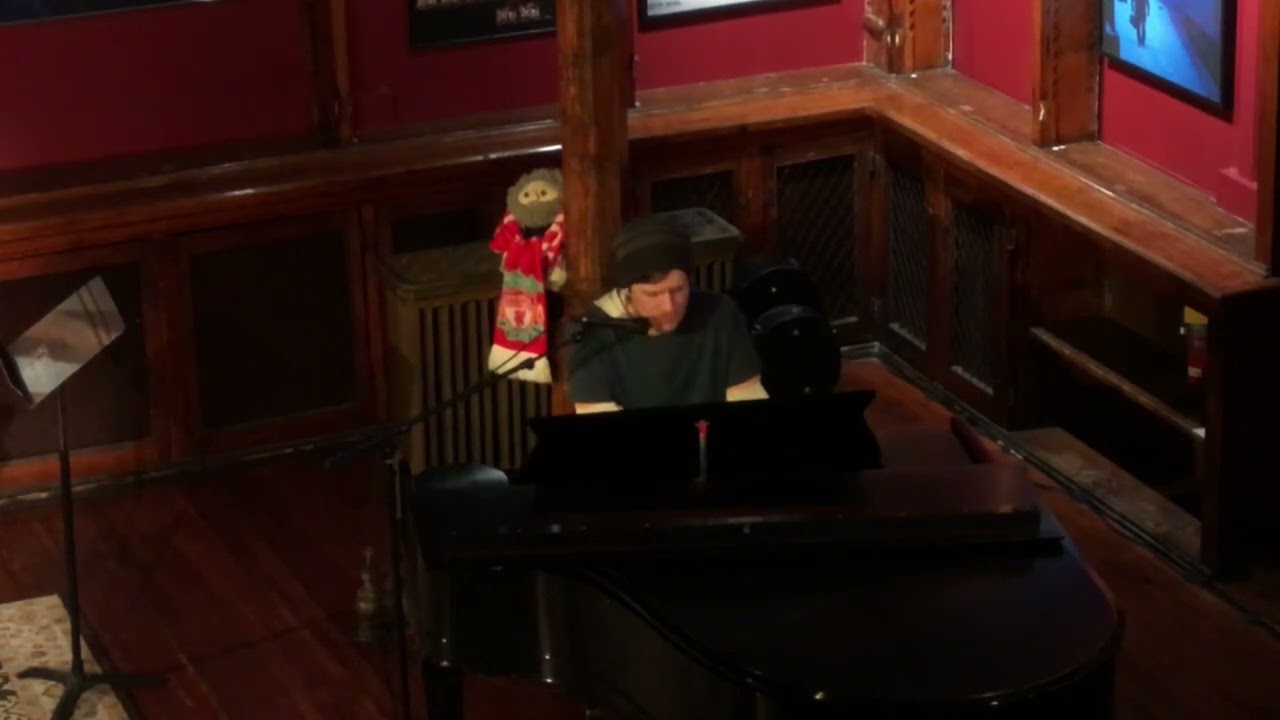 Sam Conte on the type O Steinway at Howland Cultural Center’s Open-Mic 2-23-2024