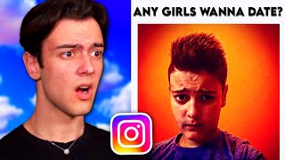 Reacting to my Old Instagram (Cringe)