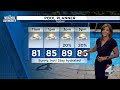 Meteorologist Michelle McCormick has your Sunday forecast