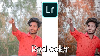 Background red color tutorial || lr mix tool || lr editing screenshot 5