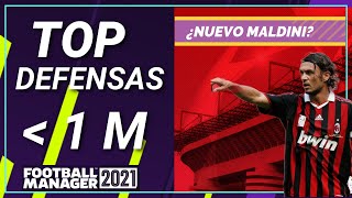  FM 21 | TOP DEFENSAS CENTRALES POR MENOS DE 1 MILLÓN en FOOTBALL MANAGER 2021 ESPAÑOL ⬆️