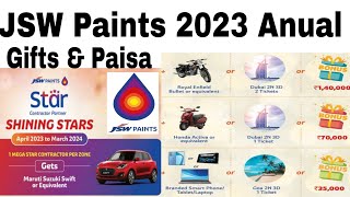 Jsw paints Anual Gifts & Pasisa Offers Jsw Offers 2023 jsw new offer jsw gifts paisa gadi Offer screenshot 5