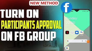 How to turn on participants Approval on Fb group 2023