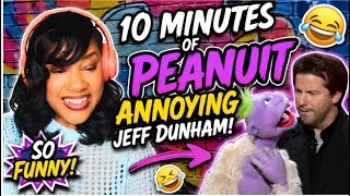 10 Minutes of Pure CHAOS! 🤣 Peanut vs. Jeff Dunham Reaction