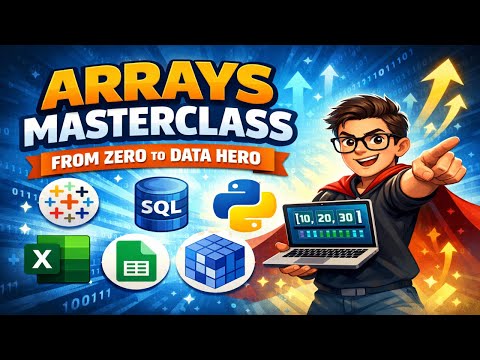 Stop Messy Data: Learn Arrays in Minutes