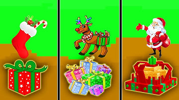 ONE VÀ NOOB YETI THỬ THÁCH CHƠI MINI GAME HỘP QUÀ GIÁNG SINH VIP NHẤT MINECRAFT