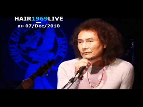 HAIR Tokyo 1969 LIVE サプライズ!寺田稔と40年振り再会 au 07 Dec 2010 YouTube