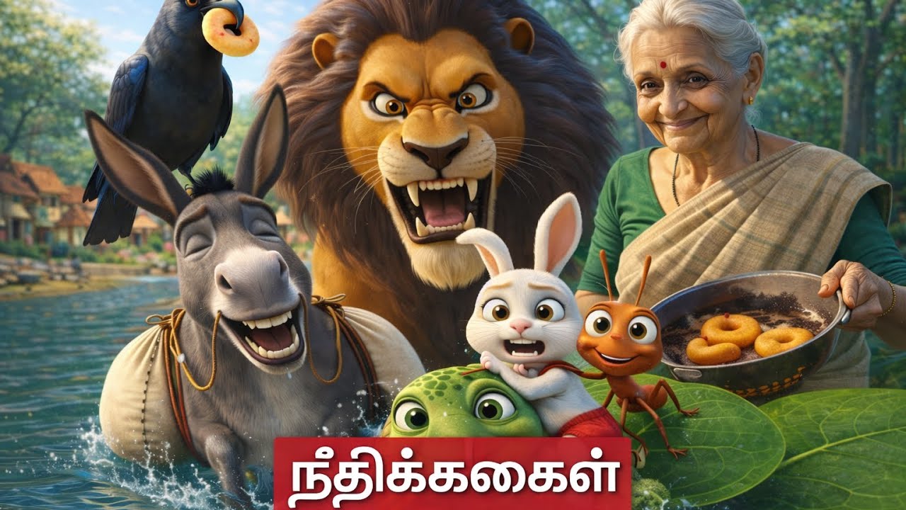 Top 10 Tamil Moral Stories(நீதிக்கதைகள்) | Short Stories | TamilStories for Kids- Kathai sollava