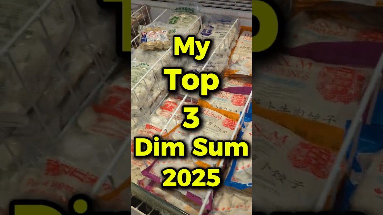 My Top 3 (Frozen) Dim Sum in 2025