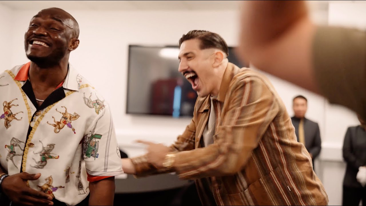 An evening with Andrew Schulz and Justin Gaethje in Abu Dhabi