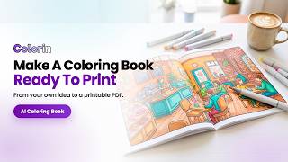 How To Make A Coloring Book With AI From Idea To Print Ready PDF
